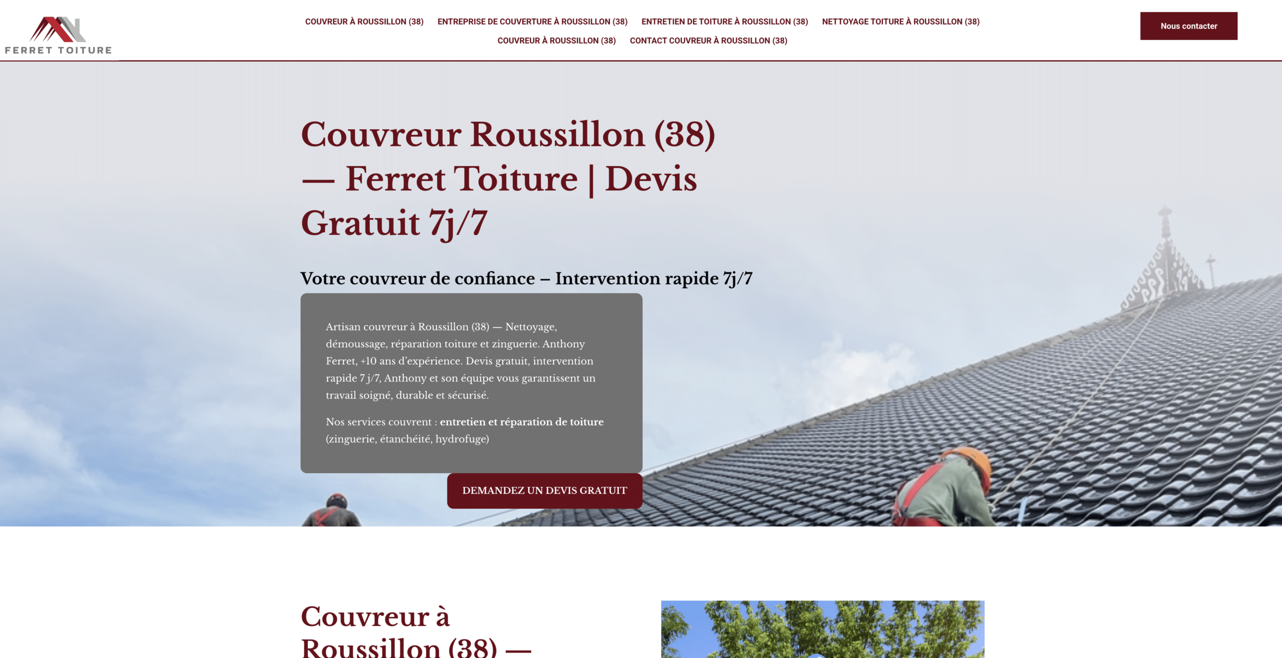Création site web déménageur France